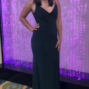 Green Long Prom Dress